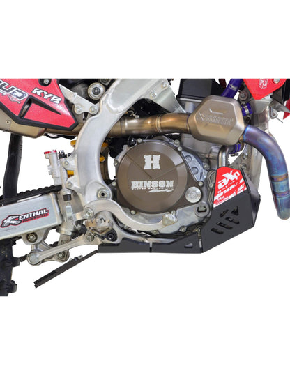 Hard enduro skid plate Honda CRF450R / CRF450RX with linkage guard ( 2025 - 2026 ) - Black