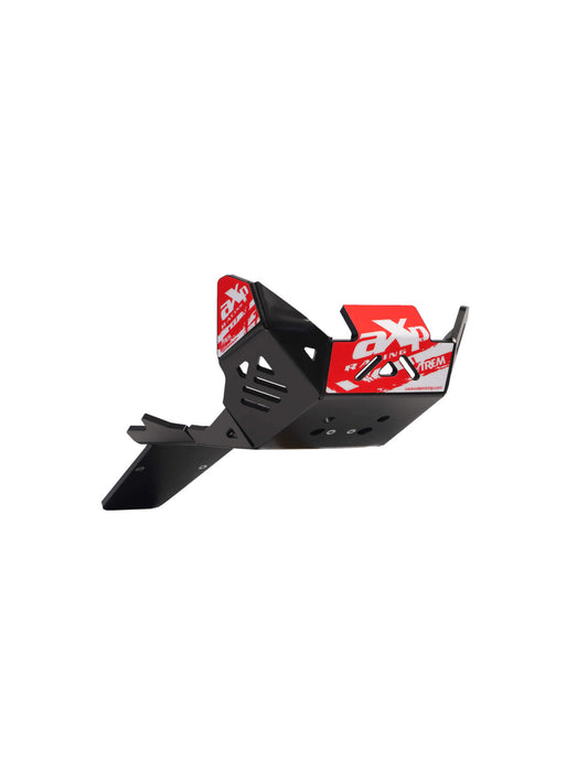 Hard enduro skid plate Honda CRF450R / CRF450RX with linkage guard ( 2025 - 2026 ) - Black