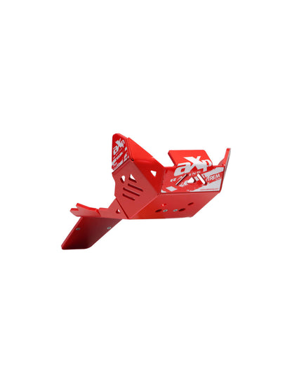 Hard enduro skid plate Honda CRF450R / CRF450RX with linkage guard ( 2025 - 2026 ) - Red