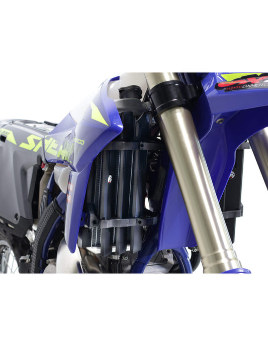 Radiator braces in HDPE plastic for Sherco 2-stroke and 4-stroke