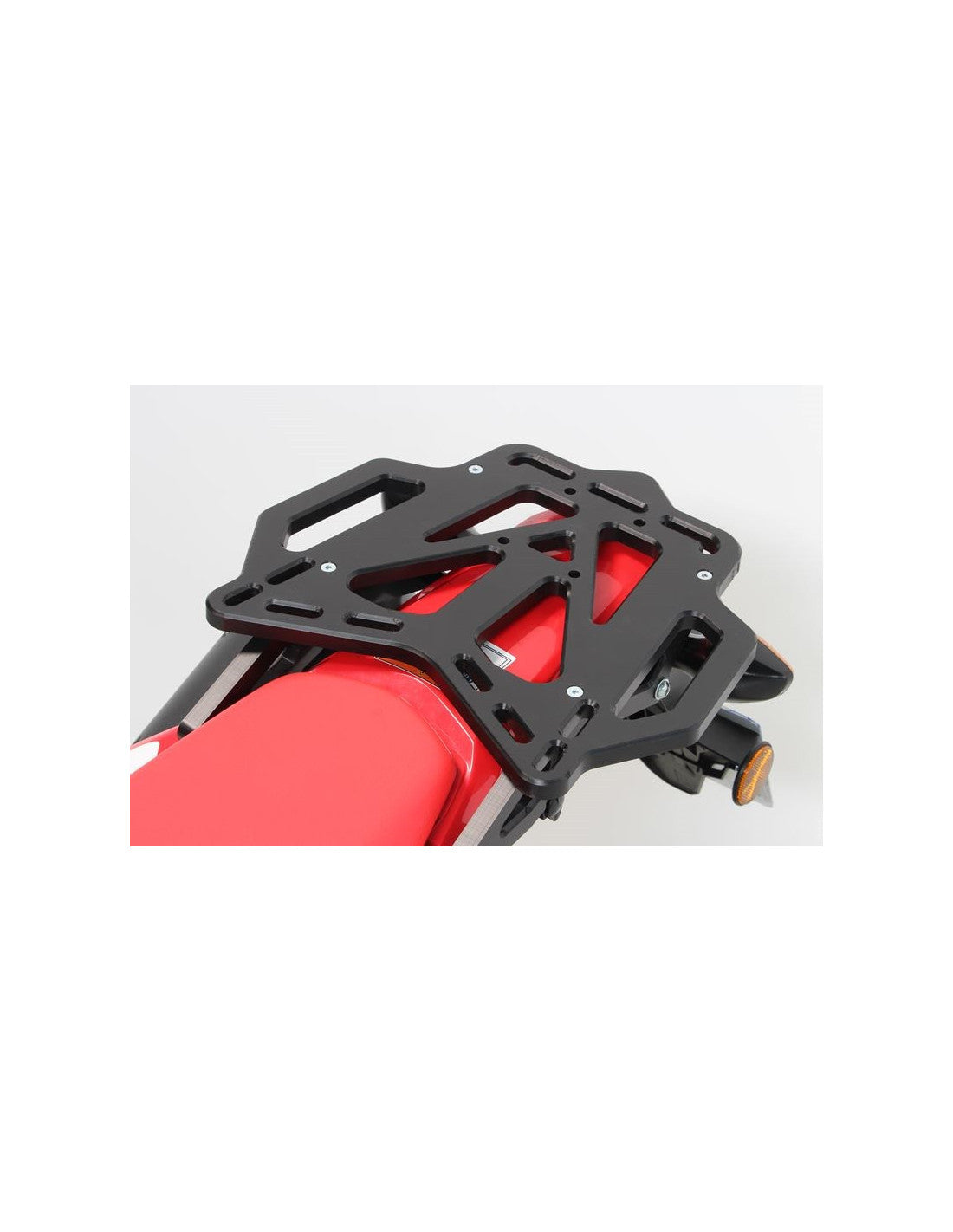 Vue d'ensemble du porte paquet en plastique PEHD 15mm pour Honda CRF300L