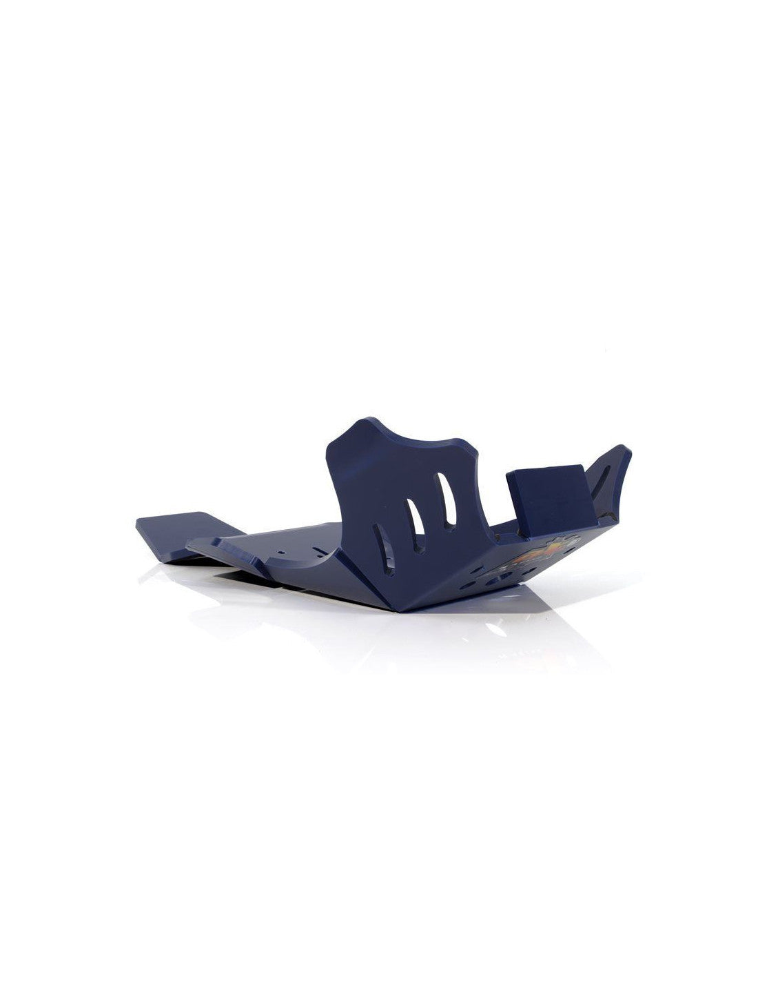 Sabot bleu en plastique PEHD avec protection de biellette pour Husqvarna TE250i - TE300i