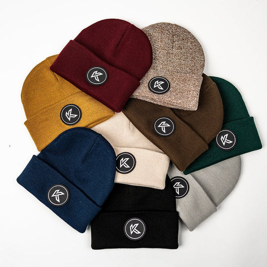 K Icon Green Beanie