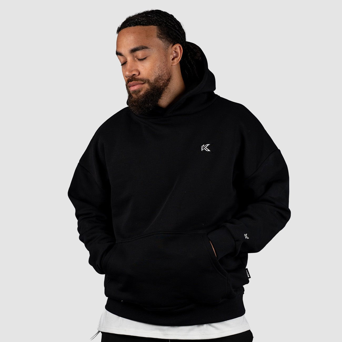 K Icon Hoodie Black