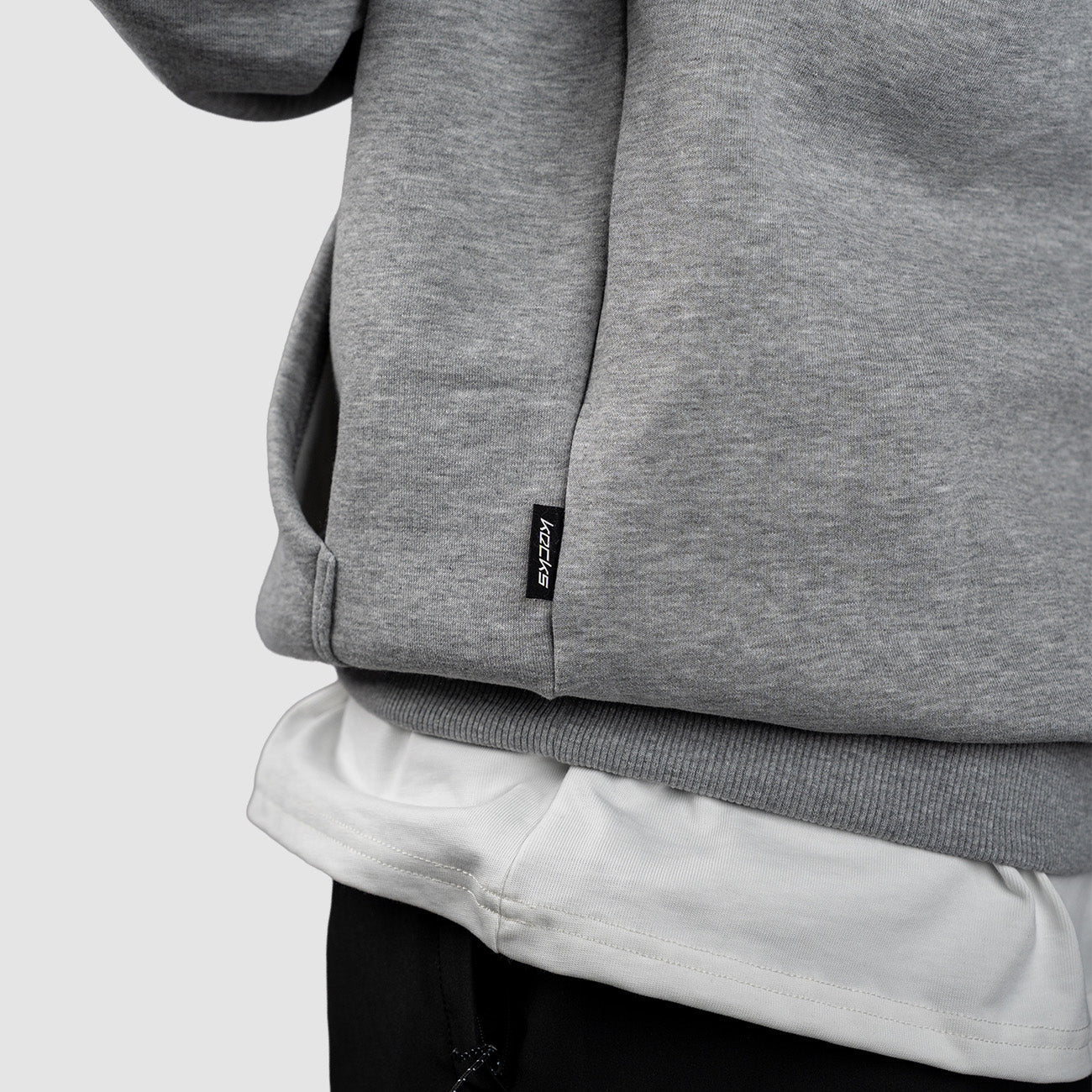 K Icon Hoodie Grey