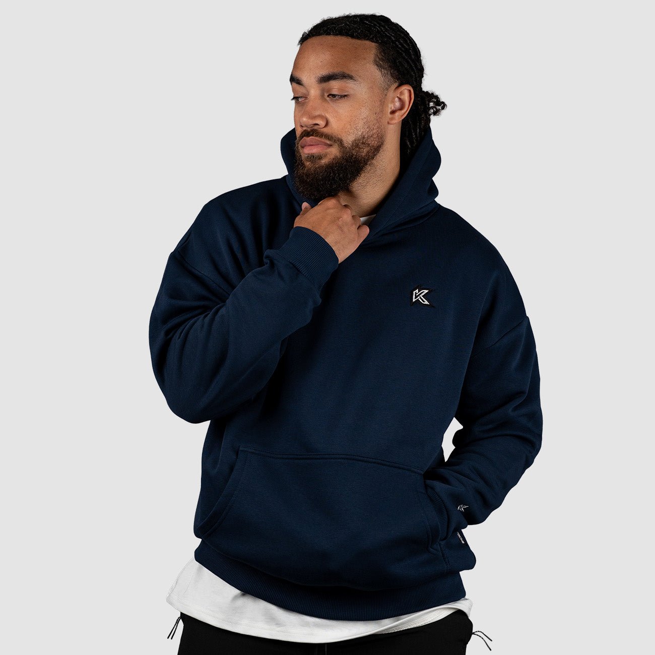 K Icon Hoodie Navy