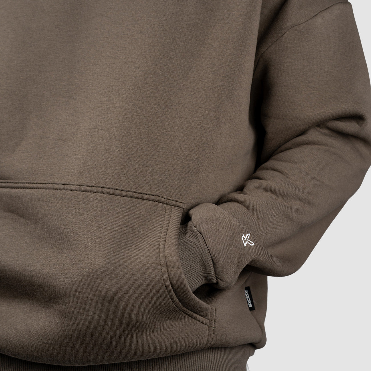 K Icon Hoodie Stone
