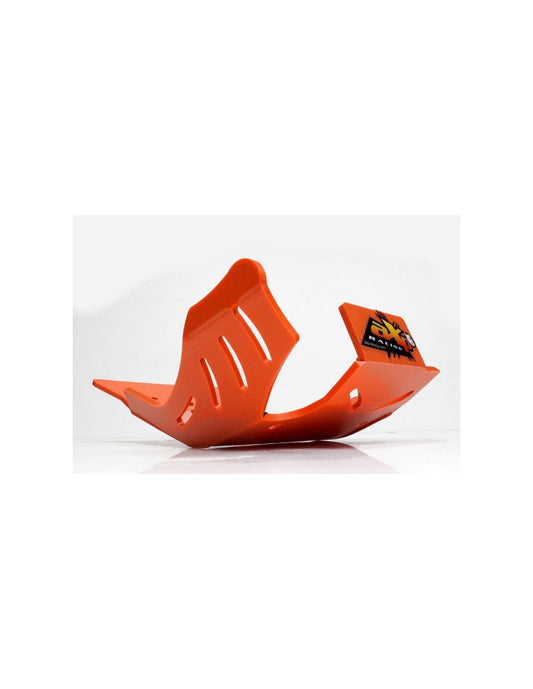 Sabot orange en plastique PEHD 6mm pour KTM 250 - 300 2T