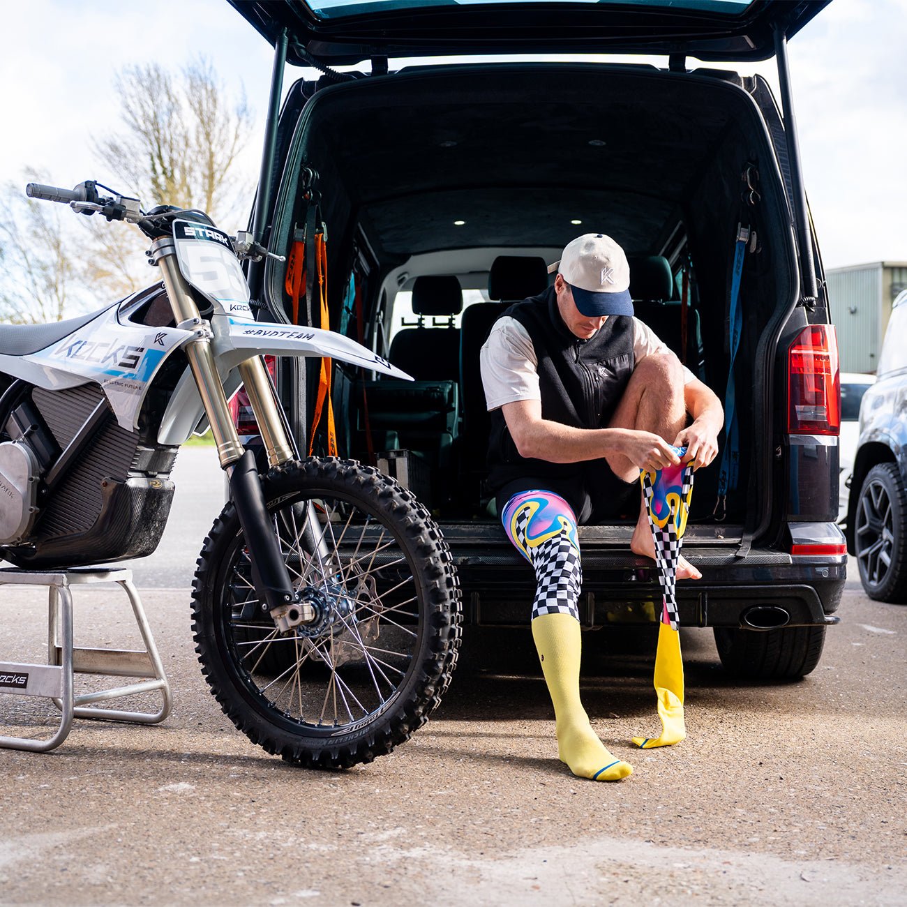 Meltdown Moto Sock