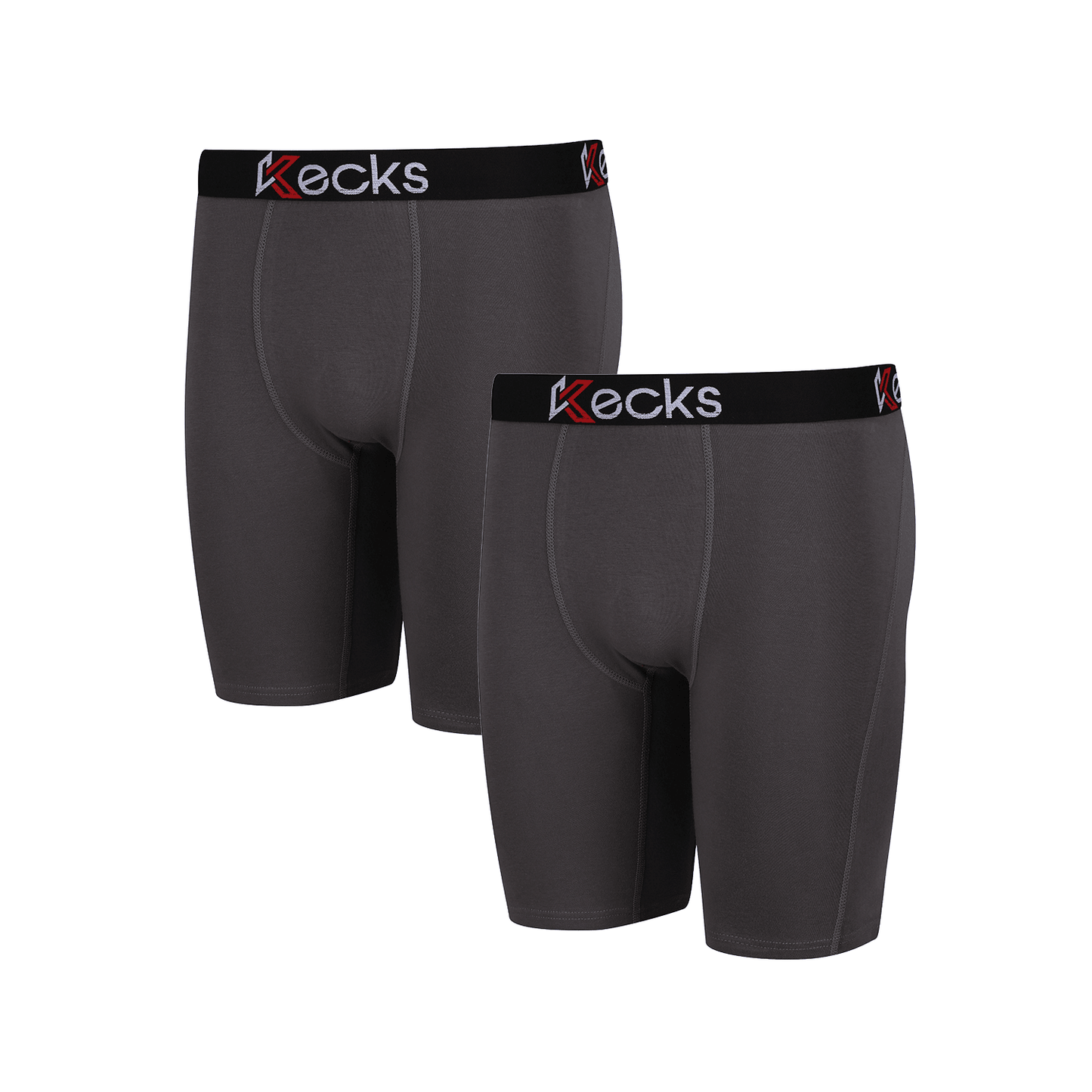 Mens Grey Multipack Boxer Shorts 2 Pack