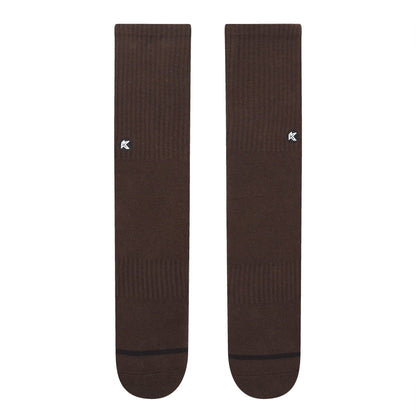 Mocha Crew Sock