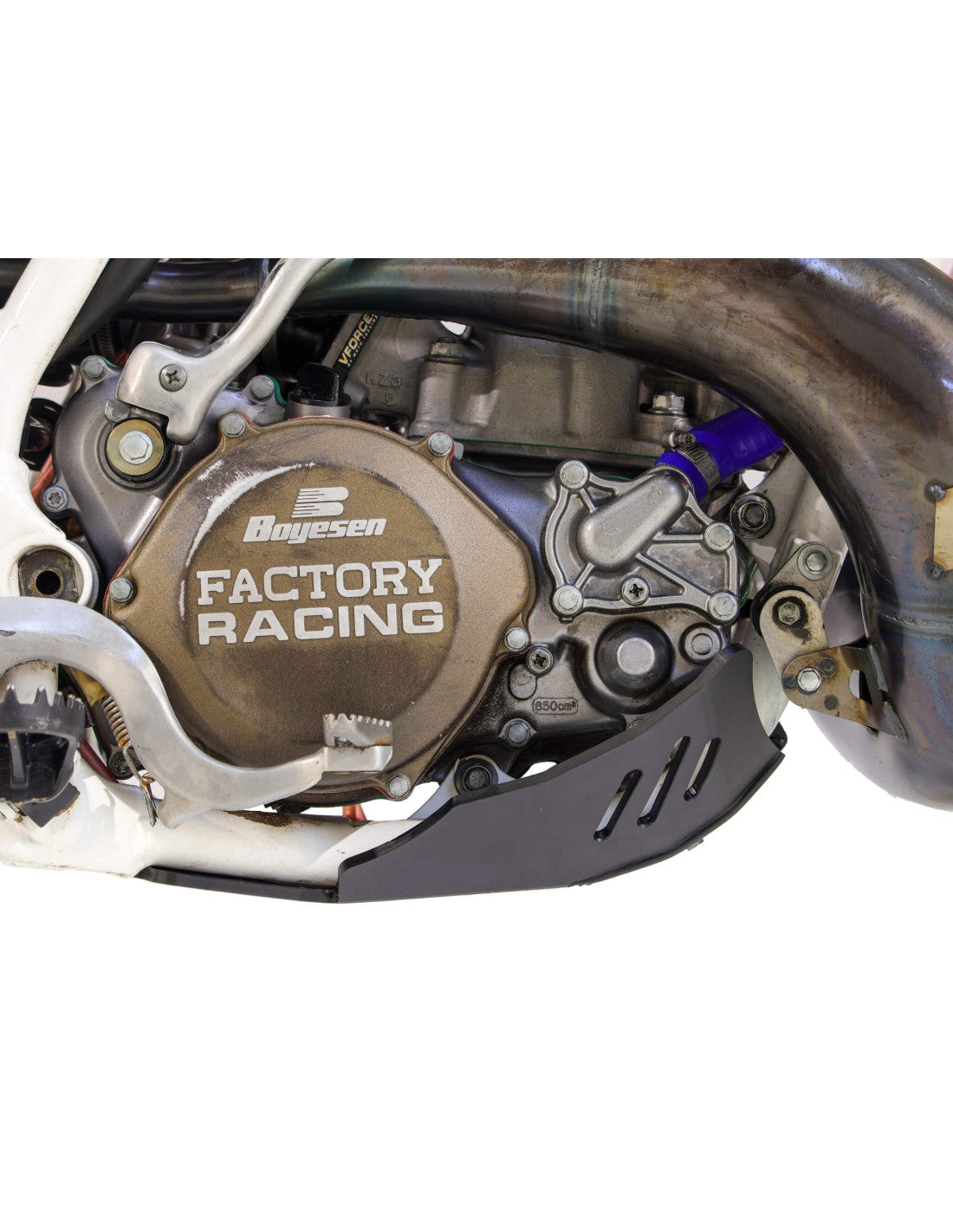 Côté droit du sabot en plastique PEHD 6mm pour Honda CR250