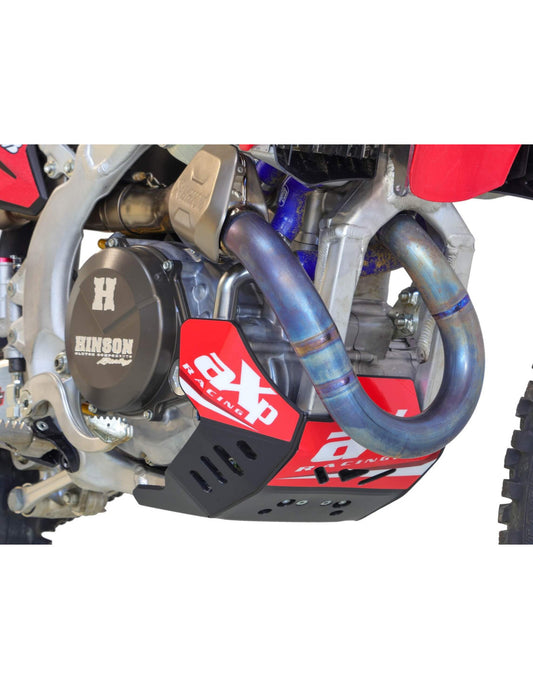 6mm black HDPE plastic skid plate for Honda CRF450 / CRF450RX