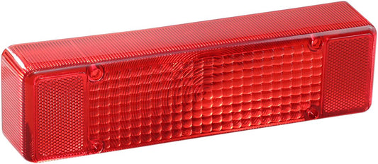 PARTS UNLIMITED TAILLIGHT LENS RECTANGULAR 01-104-18