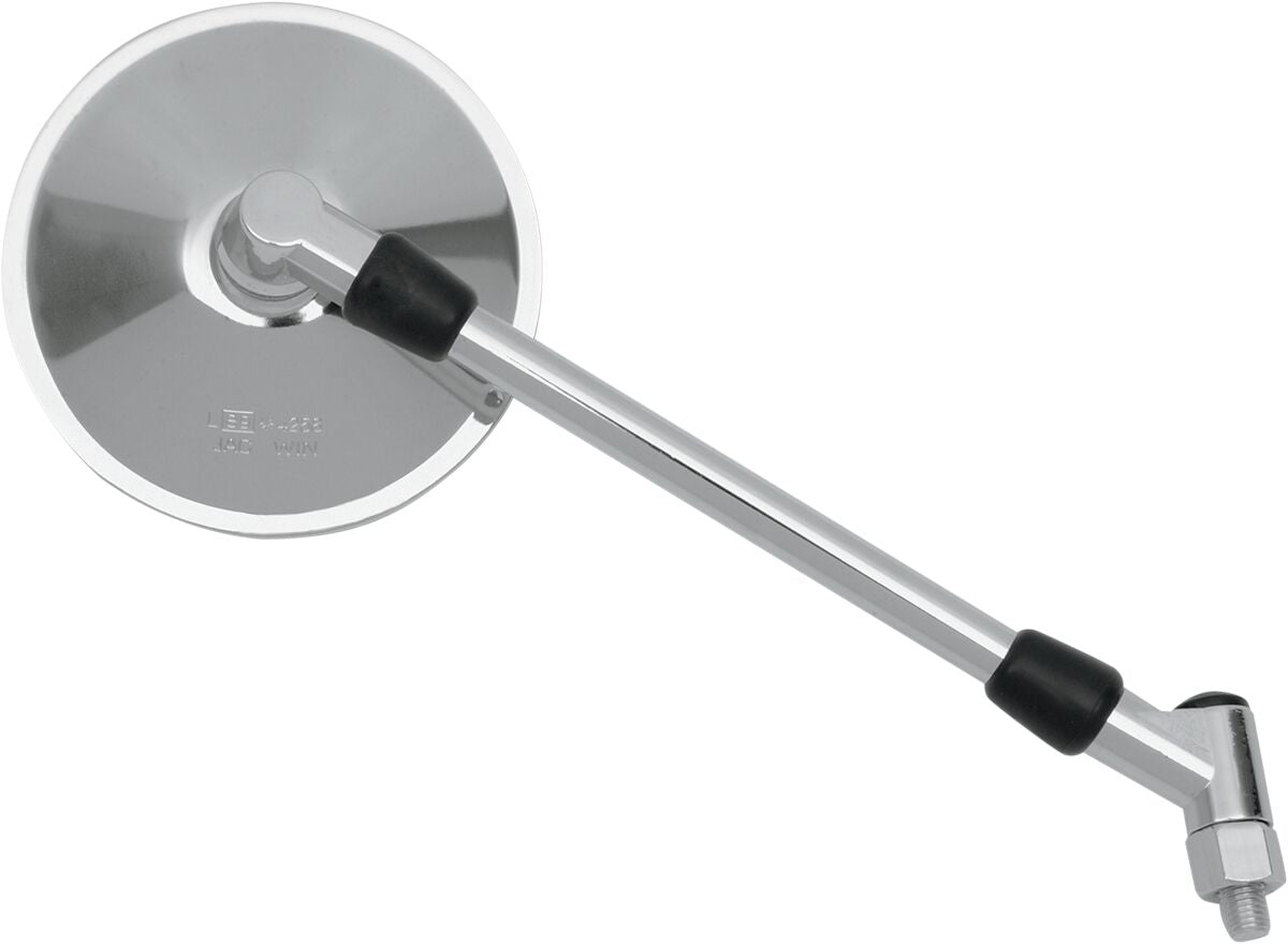 PARTS UNLIMITED MIRROR ROUND UNIVERSAL CHROME KS130ACL