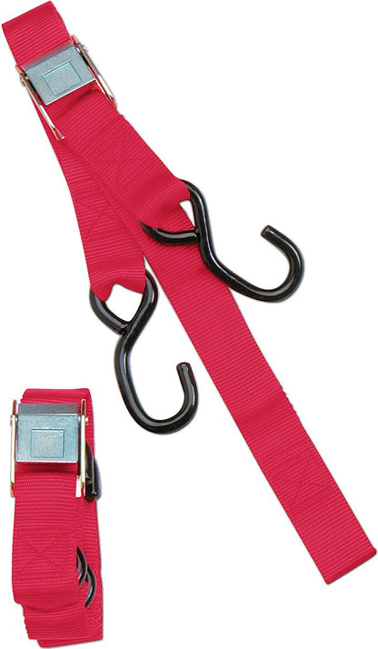 PARTS UNLIMITED HEAVY-DUTY TIE-DOWN WITH BUILT-IN ASSIST RED 3920-0072