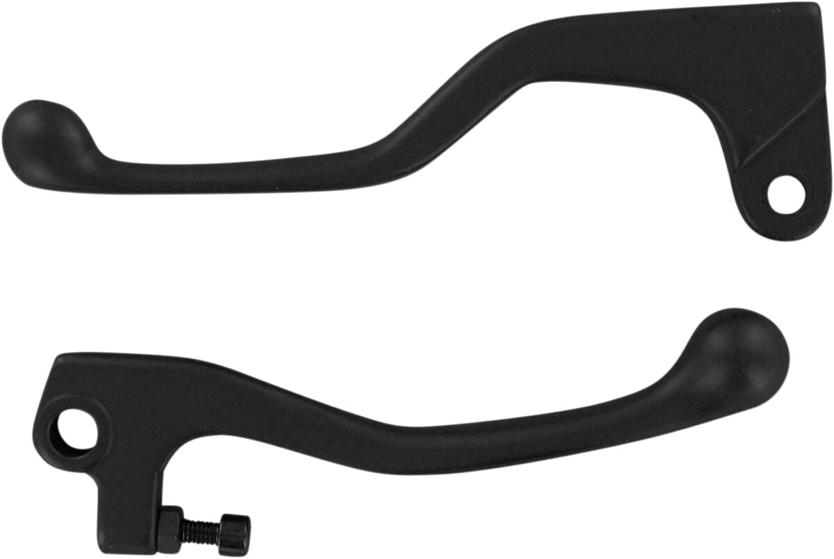 PARTS UNLIMITED SHORTY STYLE POWER LEVER SET BLACK 53175-ML3-790SH