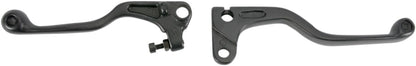 PARTS UNLIMITED SHORTY STYLE POWER LEVER SET BLACK 53175-KS6-670SH