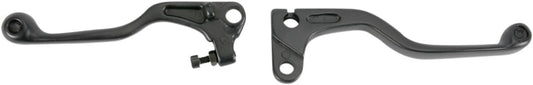 PARTS UNLIMITED SHORTY STYLE POWER LEVER SET BLACK 53175-KS6-670SH