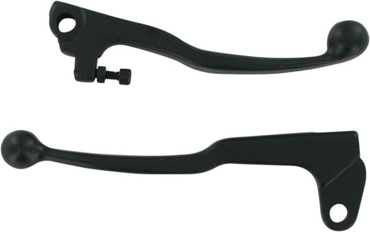 PARTS UNLIMITED SHORTY STYLE POWER LEVER SET BLACK 57420-27000