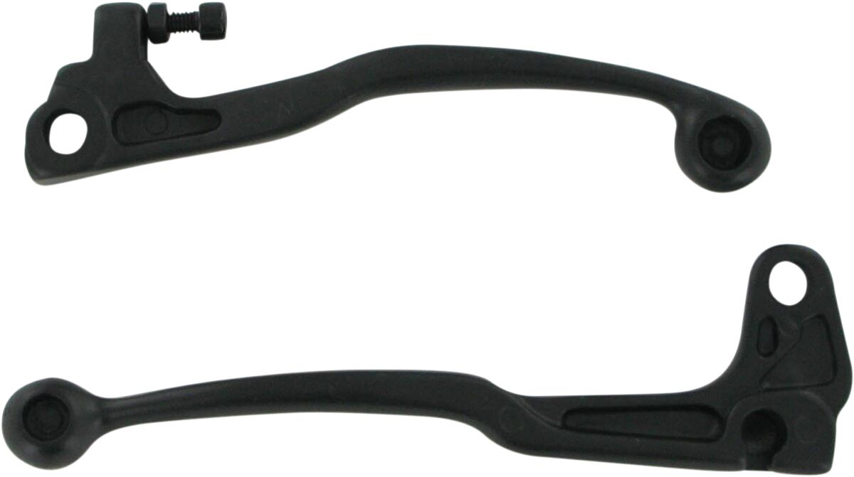 PARTS UNLIMITED SHORTY STYLE POWER LEVER SET BLACK 57420-27000