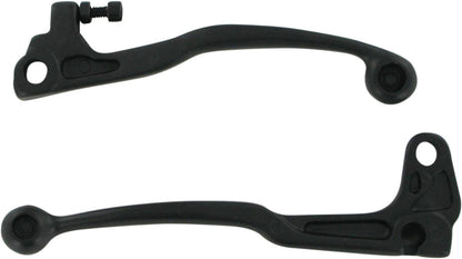 PARTS UNLIMITED SHORTY STYLE POWER LEVER SET BLACK 57420-27000