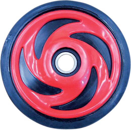 PARTS UNLIMITED IDLER WHEEL 6.38" THIN X 20 MM (NO INSERT) INDY RED R6380H-2 104A