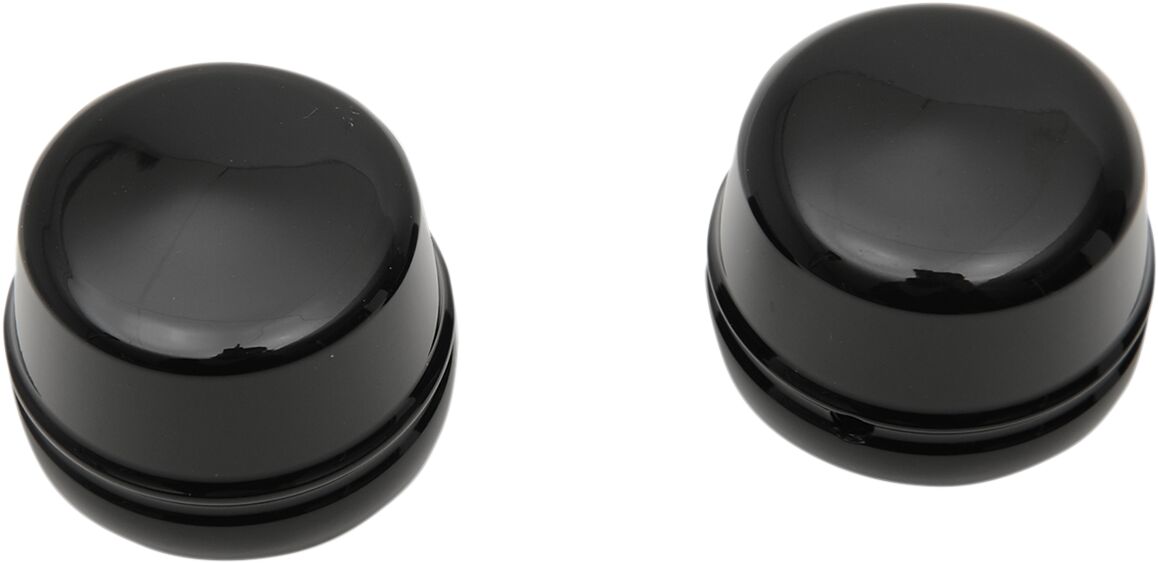 Drag Specialties COVER AXLE FRONT GLOSS BLACK 16-0217GB