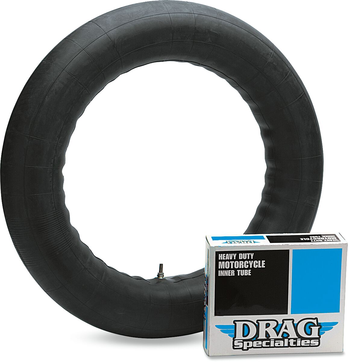 Drag Specialties INNER TUBE 17X3.25 W/ CENTER RUBBER VALVE W99-6104CRV
