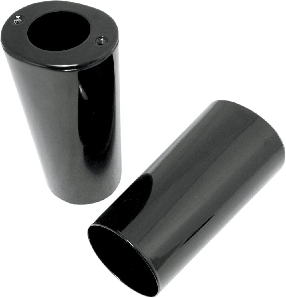 Drag Specialties COVER FORK SLIDER BLK STD 74537B