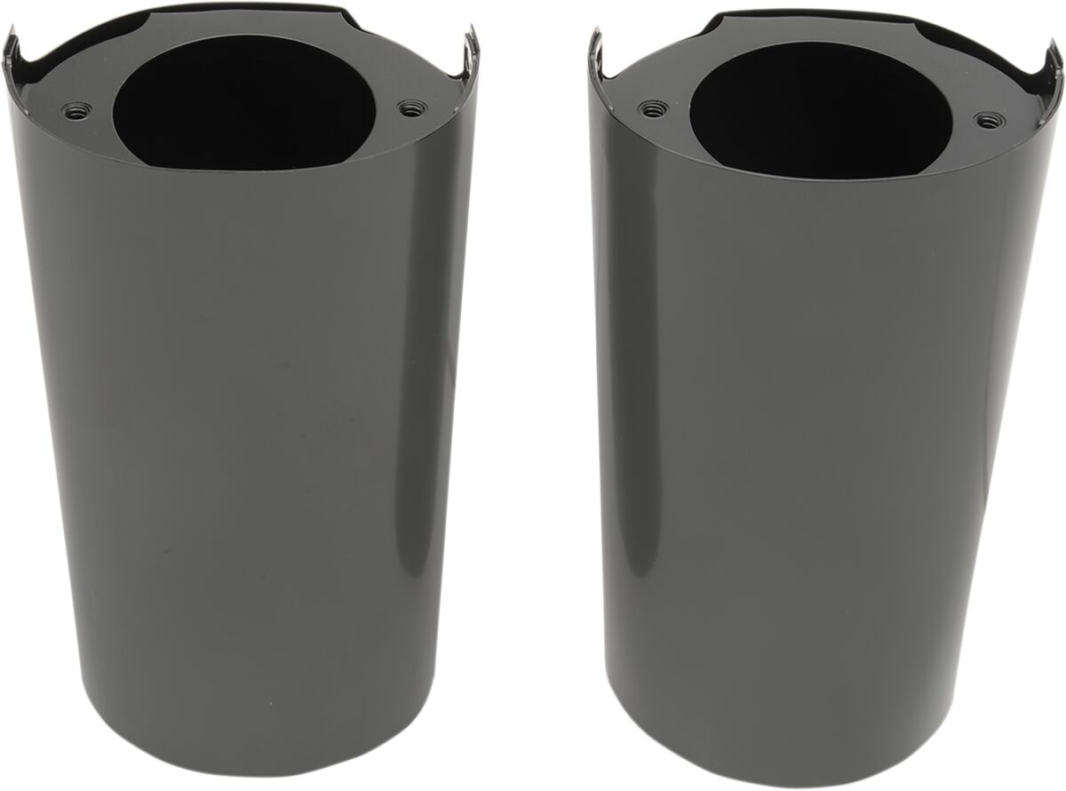 Drag Specialties UPPER FORK TIN/SLIDER COVERS CHROME 77485B