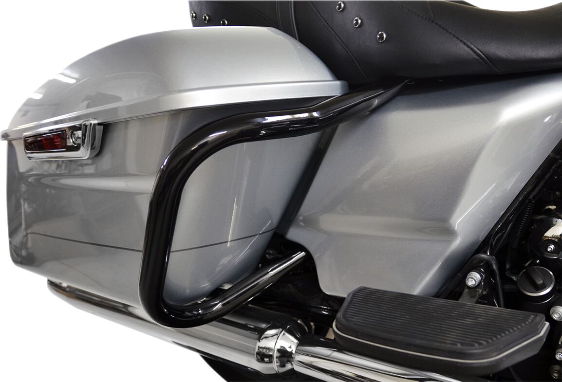 Drag Specialties BIG BUFFALO SADDLEBAG BARS BLACK 0506-0790