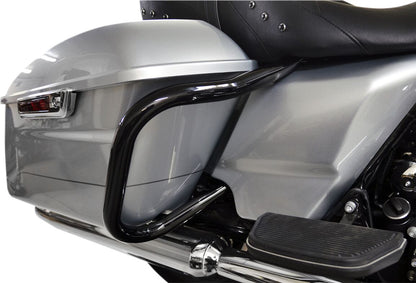 Drag Specialties BIG BUFFALO SADDLEBAG BARS BLACK 0506-0790