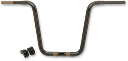 Drag Specialties HANDLEBAR 1-1/4" APE HANGER 14" TOURING GLOSS BLACK 0601-3859