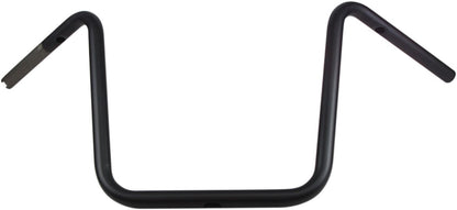 Drag Specialties HANDLEBAR 1" DRILLED 14" APE HANGER FLAT BLACK TBW 0601-4211