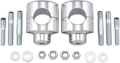 Drag Specialties RISER BIG BUFFALO 1.5" STRAIGHT CHROME FOR 1.5" 0602-0465
