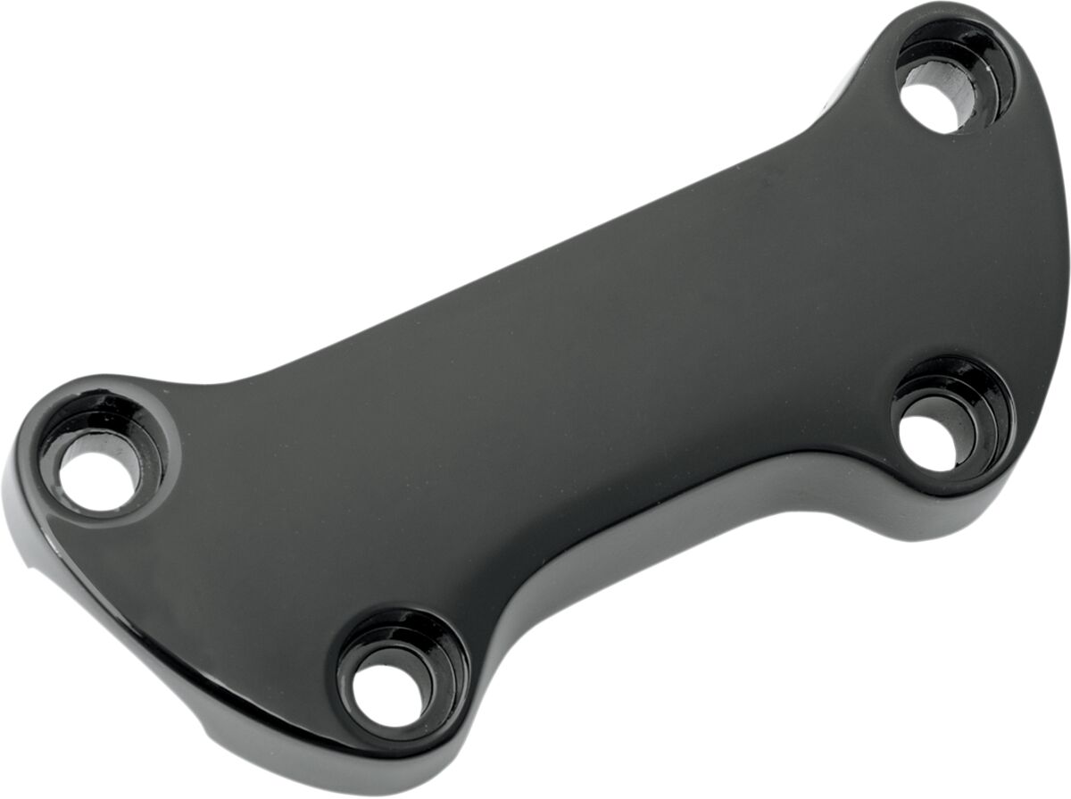 Drag Specialties HANDLEBAR TOP CLAMP SMOOTH BLACK 03-0607-NU