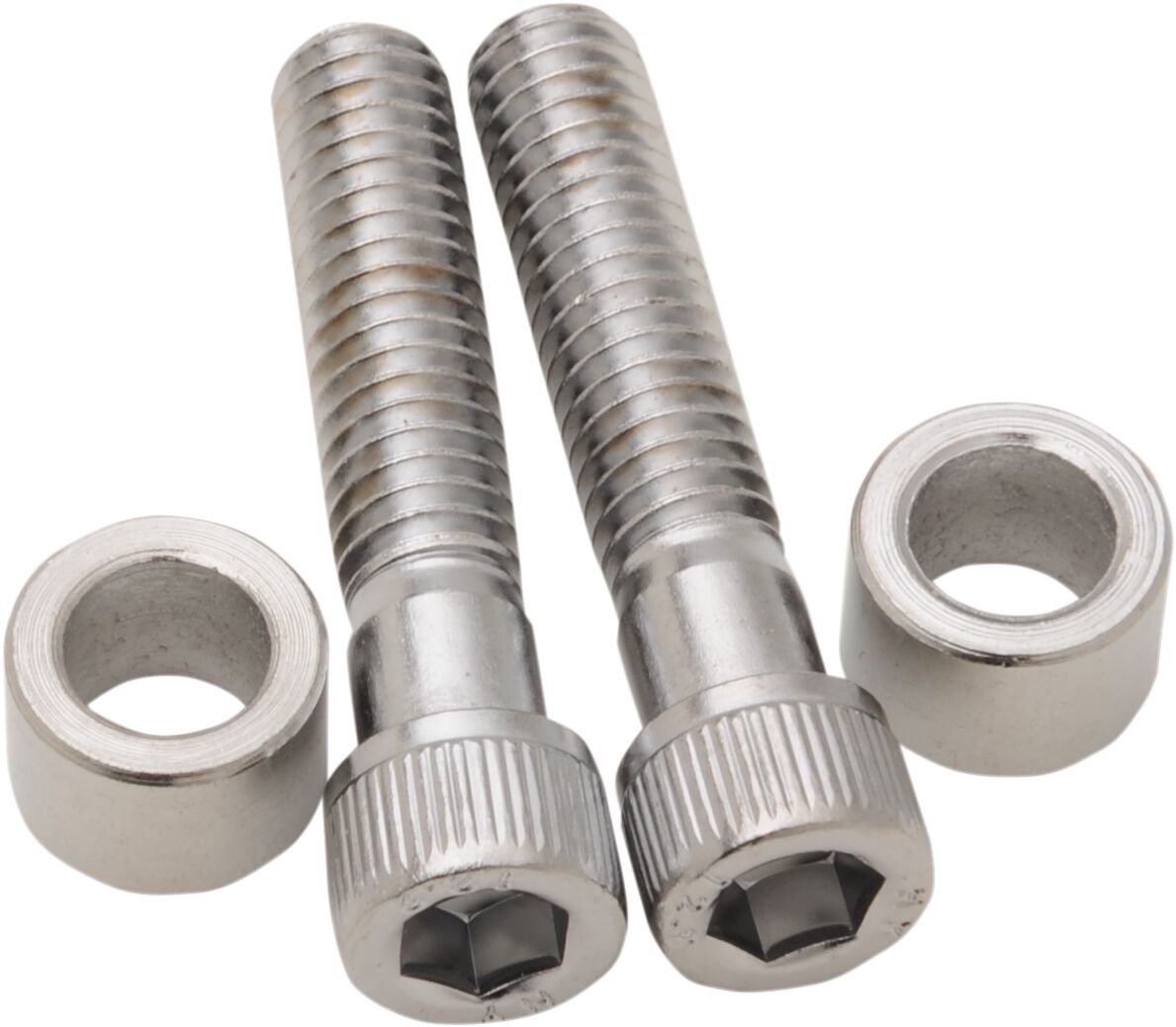 Drag Specialties HANDLEBAR CLAMP SCREWS WITH SPACERS 77535H