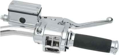 Drag Specialties HANDLEBAR CONTROL KIT W/ 5/8" BRAKE MASTER CYLINDER CHROME 07-542NU