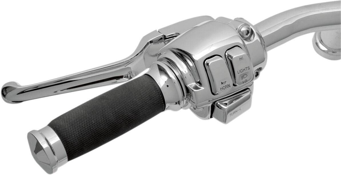 Drag Specialties HANDLEBAR CONTROL KIT W/ 9/16" BRAKE MASTER CYLINDER W/O SWITCHES CHROME H07-0748A