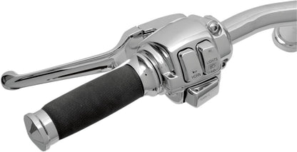 Drag Specialties HANDLEBAR CONTROL KIT W/ 9/16" BRAKE MASTER CYLINDER W/O SWITCHES CHROME H07-0748A