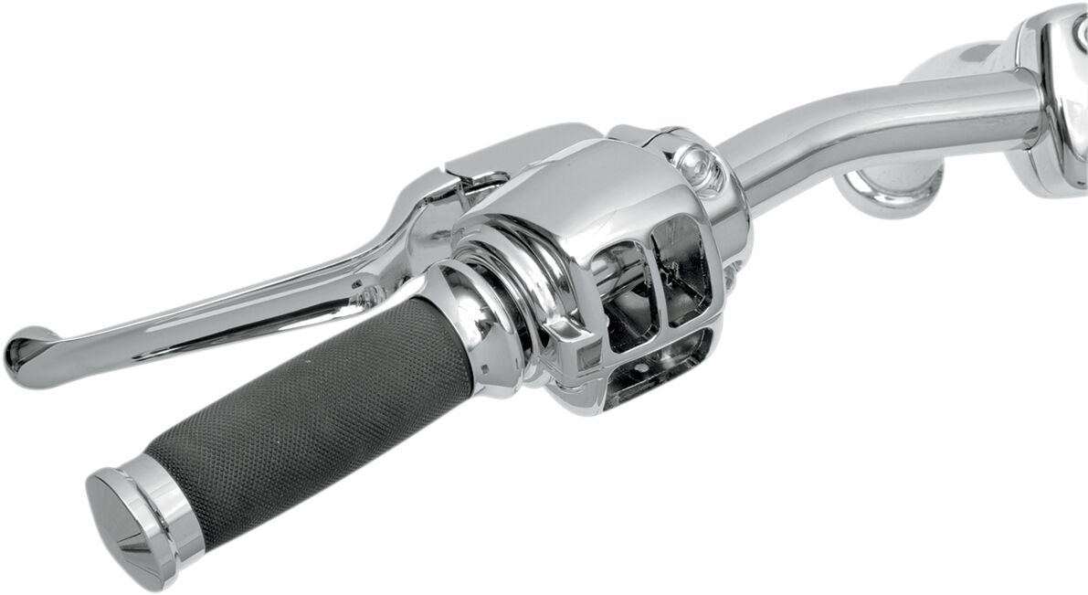 Drag Specialties HANDLEBAR CONTROL KIT W/ 9/16" BRAKE MASTER CYLINDER W/O SWITCHES CHROME H07-0748A
