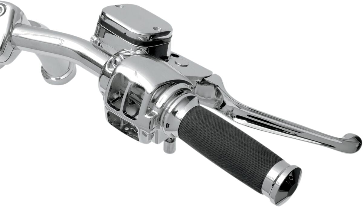 Drag Specialties HANDLEBAR CONTROL KIT W/ 9/16" BRAKE MASTER CYLINDER W/O SWITCHES CHROME H07-0748A