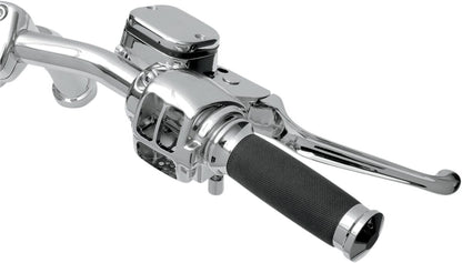 Drag Specialties HANDLEBAR CONTROL KIT W/ 9/16" BRAKE MASTER CYLINDER W/O SWITCHES CHROME H07-0748A