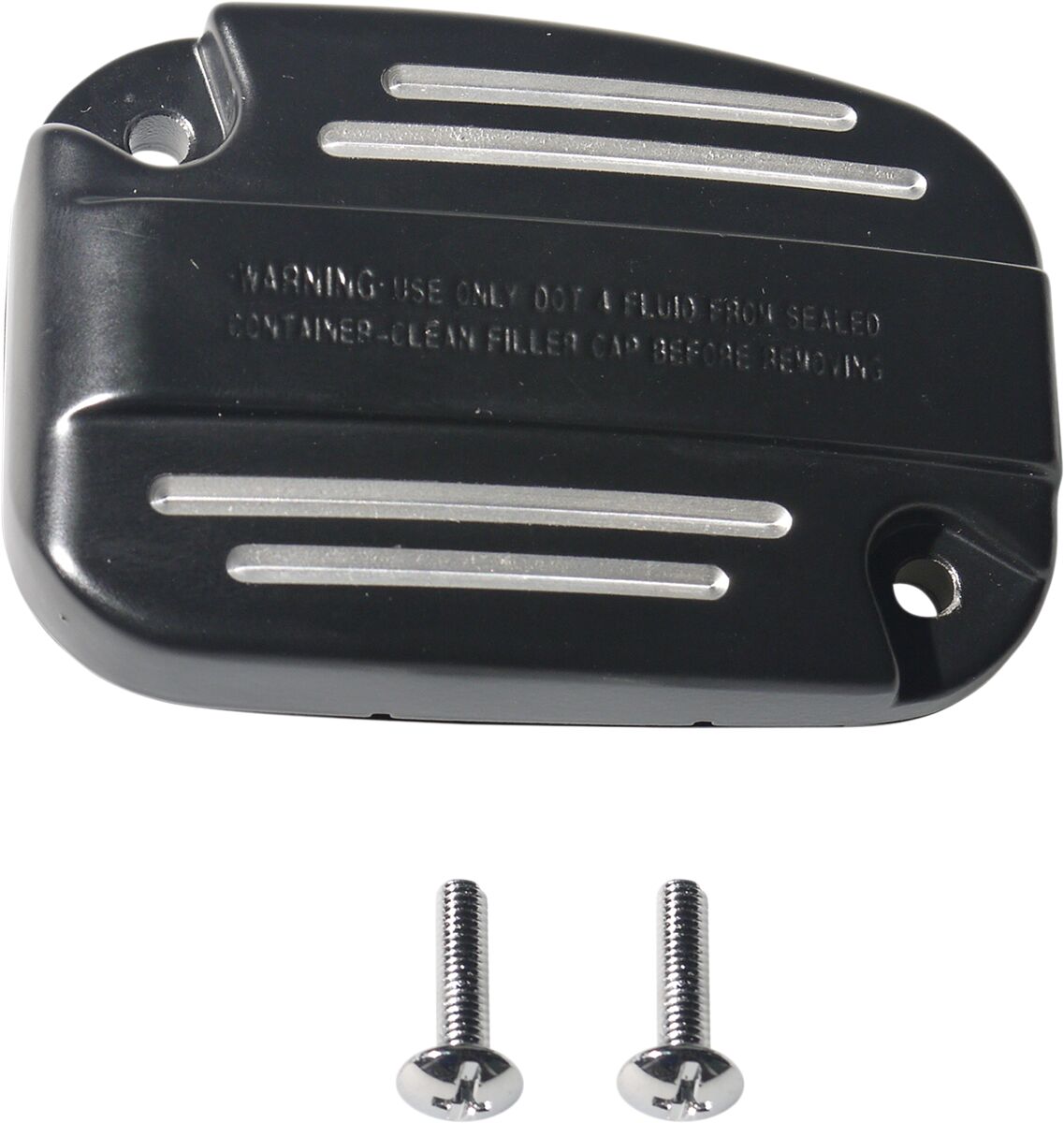 Drag Specialties Black Clutch Master Cylinder Clutch Cover for '14 - '16 FL 78153