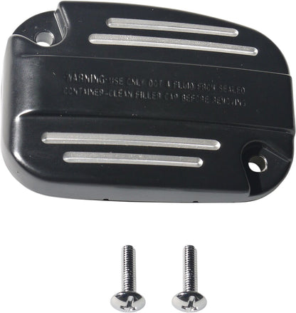 Drag Specialties Black Clutch Master Cylinder Clutch Cover for '14 - '16 FL 78153