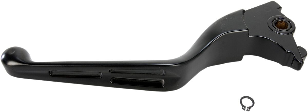 Drag Specialties BRAKE LEVER SLOTTED WIDE BLADE MATT BLACK H07-0602MB-B