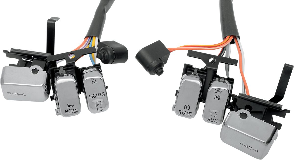 Drag Specialties SWITCH KIT CHR 96-13 BT H18-0335C