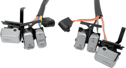 Drag Specialties SWITCH KIT CHR 96-13 BT H18-0335C