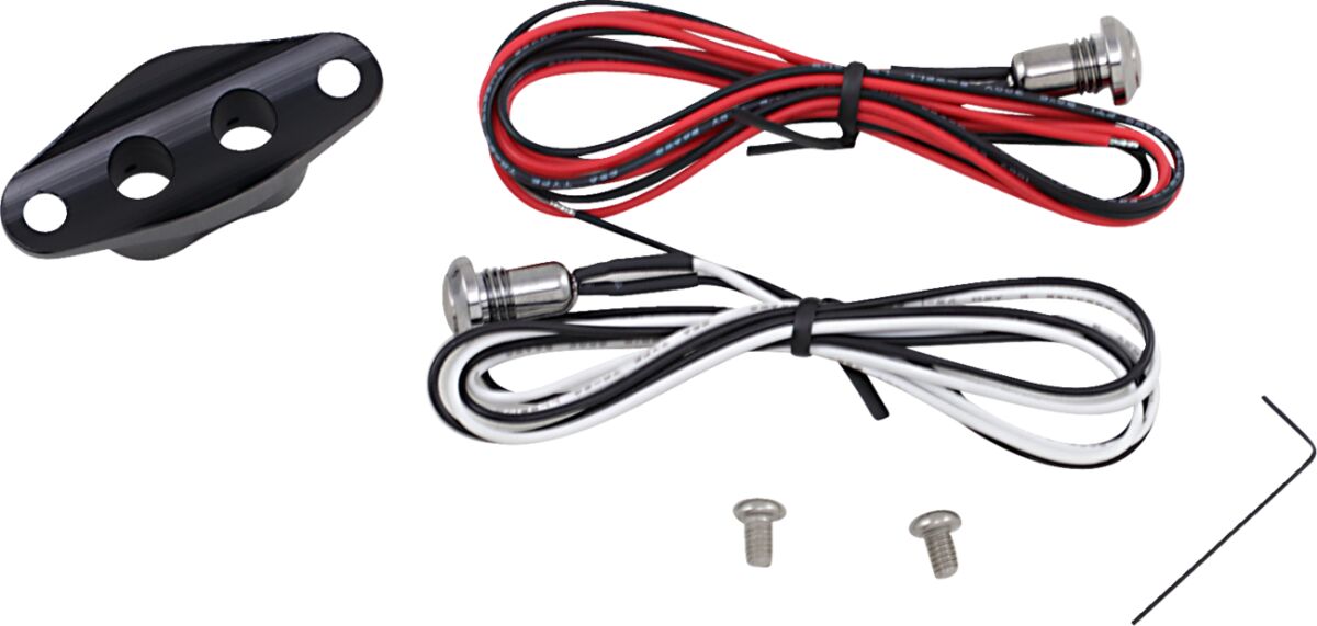 Drag Specialties DUET HANDLEBAR SWITCH KIT BLACK 370492